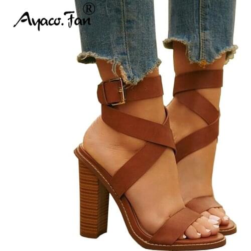 Женская обувь на высоком каблуке Ayaco.Fan China At AliExpress