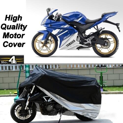 MotorCycle Cover For Yamaha YZF-R125 WaterProof UV Sun Dust / Rain Protector Cover Made of Polyester Taffeta