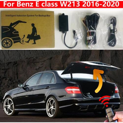 For Benz E class W213 2016-2020 Car Trunk Opening Power Electric Tailgate Intelligent Tail Gate Lift Tail box Foot kick Sensor
