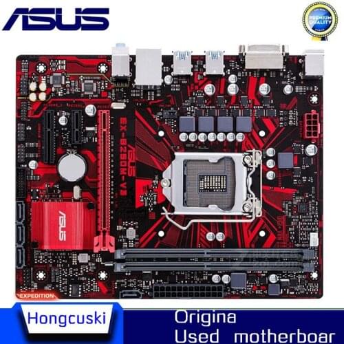 For Asus EX-B250M-V3 Desktop Motherboard Socket LGA 1151 DDR4 B250 SATA3 USB3.0 Motherboard