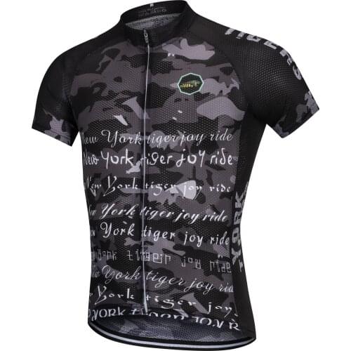 York Tigers Breathable Unisex Cycling Jersey Spring Anti-Pilling Eco-Friendly Bike Clothing Top Road Team Bicycle