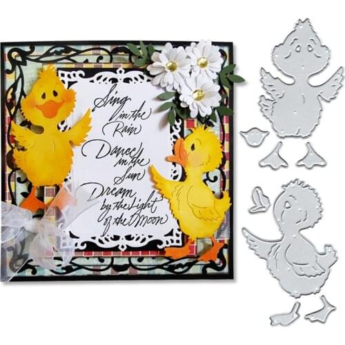 Julyarts Duck Metal Cutting Dies 2021 Craft For DIY Scrapbooking Photo Album Paper Card Making Decorative