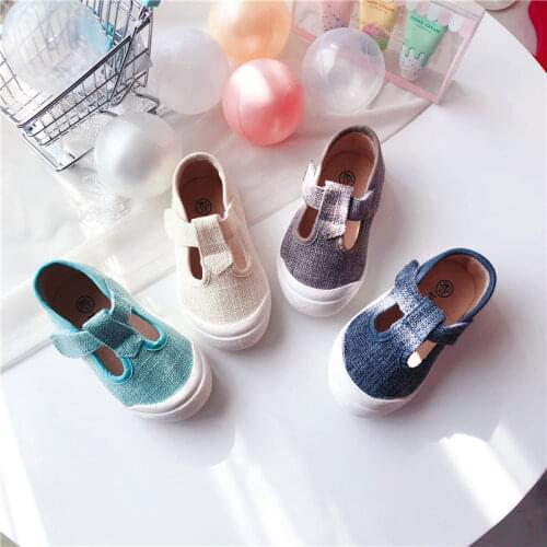 Fashion Baby Shoes 2021 Spring Summer Kids Shoes for Boys Girls Candy Color Childrens Casual Canvas Sneakers Soft Bottom Shoes