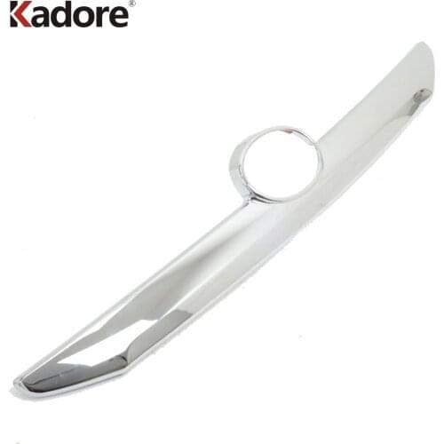 For Toyota Yaris XP150 Hatchback 5door 2014 2015 ABS Chrome Rear Trunk Lid Cover Tail Gate Protector Car Exterior Accessories