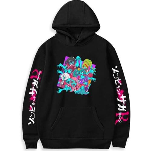 Zombie land saga Fashion Prints Hoodies Women/Men Long Sleeve Hooded Sweatshirts Hot Sale Casual Streetwear Clothes