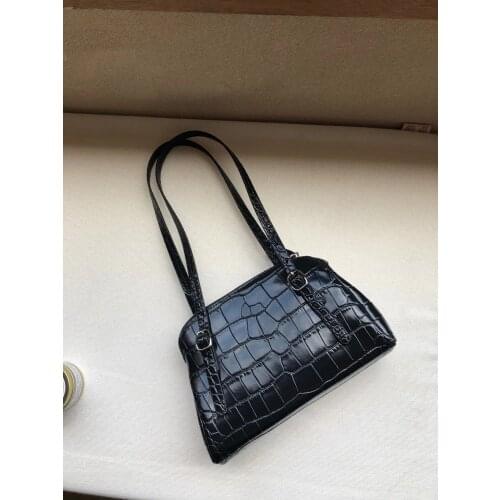 2021 New Handle Bag Women Underarm Bag High Quality Leather Shoulder Bag Exquisite Shell Bag For Women