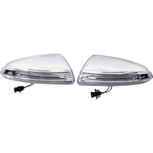 Car Left+Right LED Rearview Mirror Turn Signal Light for Mercedes-Benz Viano VITO W639 W204 S204 A2048200721 A2048200821
