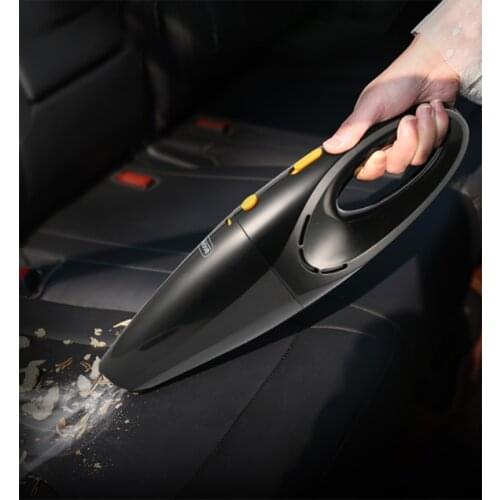120W 12V Car Vacuum Cleaner Mini Charge Cordless Wet And Dry dual-use Powerful Cyclone Suction Portable Recharge