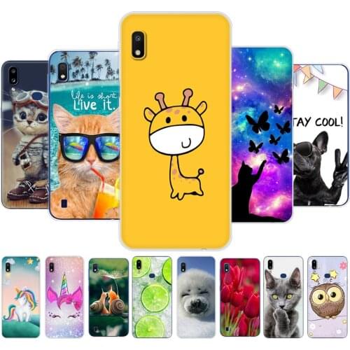 For Samsung A10E Case 5.8" Soft Silicon Back Phone Cover For Samsung Galaxy A10 Galaxy A10s SM-A102u A102u Cartoon