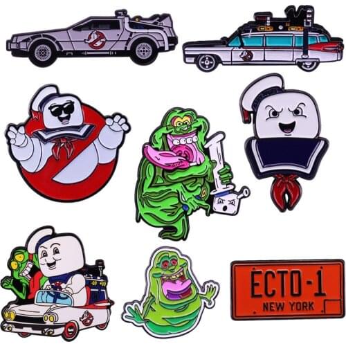 K2882 Anime Enamel Pin Brooches Cartoon Creative Metal Brooch Pins Denim Hat Badge Collar Jewelry Cosplay Accessories