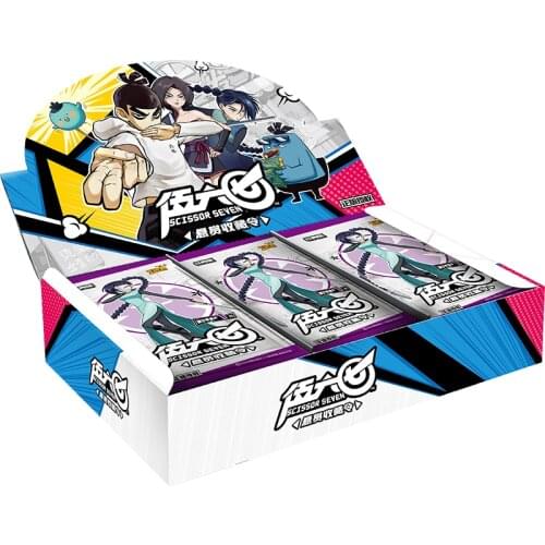 180pcs/set Scissor Seven Cards Classic Edition Game Paper Cards Kids Toys Girl Boy Collection Cards Christmas Gift