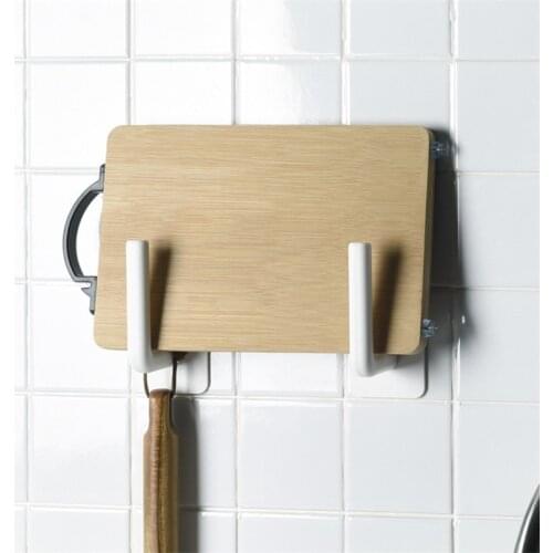 Kitchen Storage Rack Cutting Board Pot Lid Holder Wrap Film Toilet Paper Holder