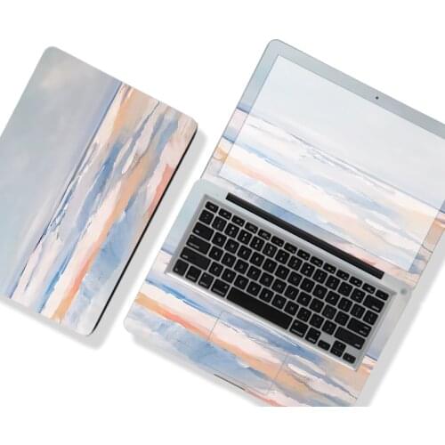 15.6'' Protective PVC Laptop Stickers for Macbook Pro 13 with Touch Bar HP/Dell/Lenovo/ASUS Decal Body Skin on Top Side