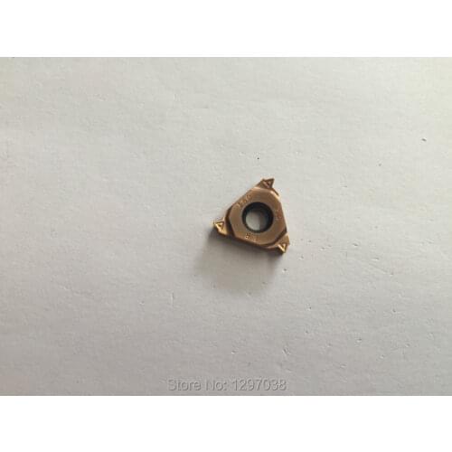 10pcs Tungsten Carbide outside Threading 16ERISO2.00A-RS400 Inserts,apply to Cutting Stainless steel materia