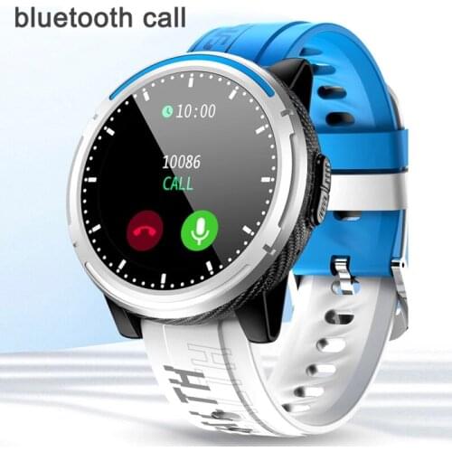 New Round Screen Smart Watch Multifunctional Outdoor Sports Bluetooth Music Health Monitoring Mens Step Watch