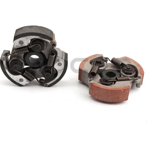 Complete alloy clutch pads springs for 47cc 49cc gas minimoto pocket bike mini dirt bike quad atv motorcycle 2 Stroke engine
