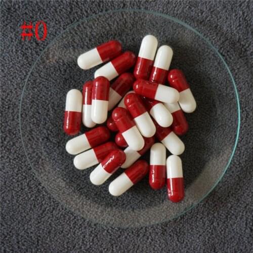 0# 5000pcs 0 Size High Quality Hard Gelatin Empty Capsules, DIY Hollow Gelatin Cosmetic Capsules ,Joined or Separated Capsules