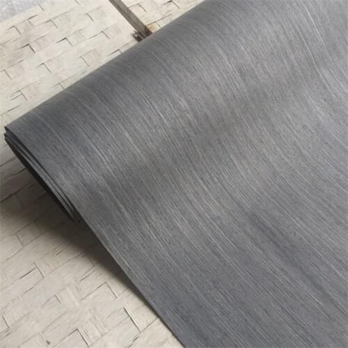 Technical Silver Gray Oak Wood Veneer Engineering Veneer E.V. 60x250cm Backing with Tissue 0.2mm thick Q/C