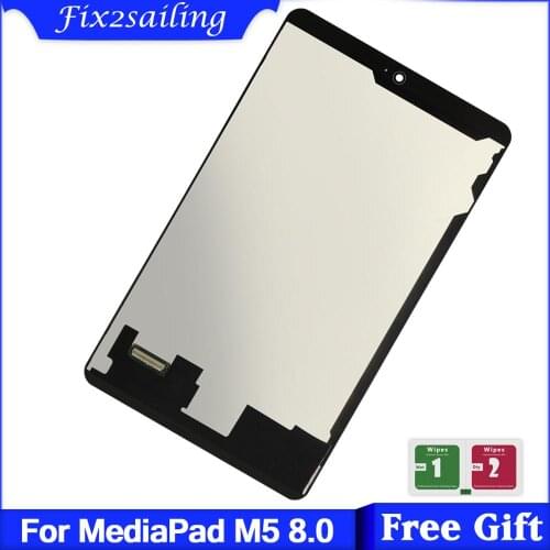 Test M5 8.0 inch LCD For Huawei Mediapad M5 Lite 8 2019 JDN2-W09 JDN2-AL00 JDN2-L09 LCD Display Touch Screen Digitizer Assembly