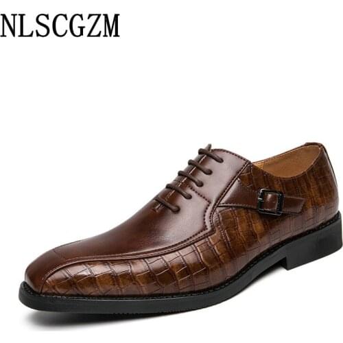 Coiffeur Formal Shoes Men Wedding Dress Italian Oxford Shoes for Men Office 2021 Dress Shoes Mens Fashion Business Suit Zapatos