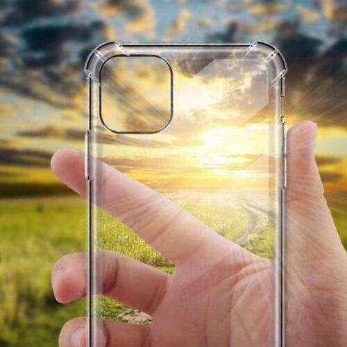 Shockproof Silicone For iphone 7plus case 4 corners Thicken Transparent Protection iphone 7 case Phone Accessories