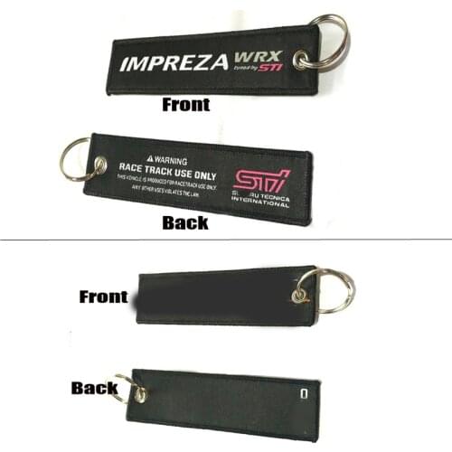 Universal Car logo KEYCHAIN TAG Tuning Key Chain Authentic JDM Keychain DOUBLE SIDED Racing Cell Holders