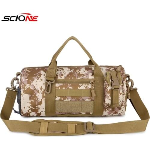 Waterproof Fishing Bag Outdoor Military Shoulder Tactical Women Mens Handbags Rucksacks Sport Camping Travel Bag XA103G