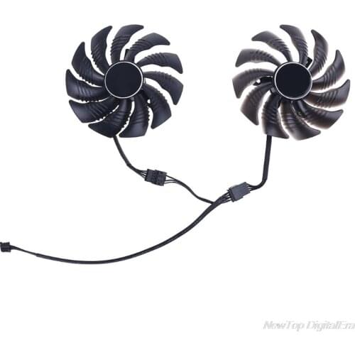 1/2pcs 88mm T129215SU 4Pin Cooler Fan for Gigabyte GeForce GTX1060 1650 1070 GTX 1050ti Graphics Card M23 21 Dropshipping