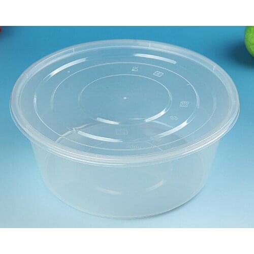 1000ml Eco-friendly PP Disposable lunch boxes Fruit Storage Boxes Transparent meal box Takeaway packaged fast food boxes