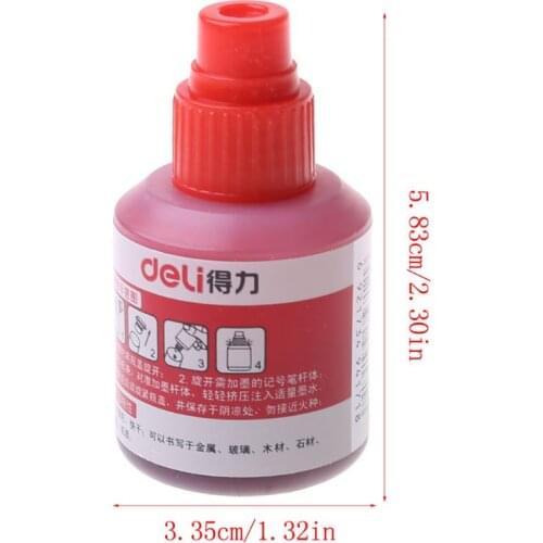 12ml Waterproof Instantly Dry Graffiti Paint Pen Oil Ink Refill For Marker Pens Y5GE