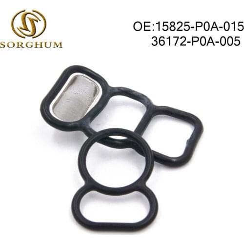 36172-P0A-005 15825-P0A-015 36172P0A005 15825P0A015 Upper Lower Spool Valve VTEC Solenoid Gaskets For Accord 4cyl 94-02