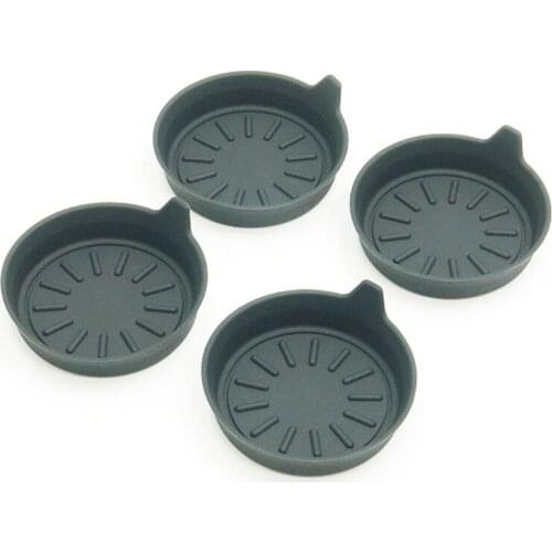 28GB 4 Pcs Car Cup Holder Insert Coasters Set Dust-absorbing Auto Car Cup Holder Soft Silicone for Women Men