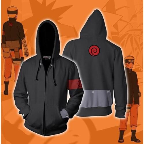 Anime Naruto Boruto NEXT GENERATIONS Hoodie Killer Bee Tops Hoodies Sweatshirt Thin Zipper Coat Outfit
