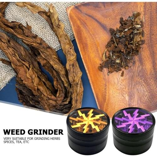 Tobacco Crusher Smoking Accessories Zinc Alloy Smokes Tobacco Grinder Mini Coffee Grinding Machine Food Crusher