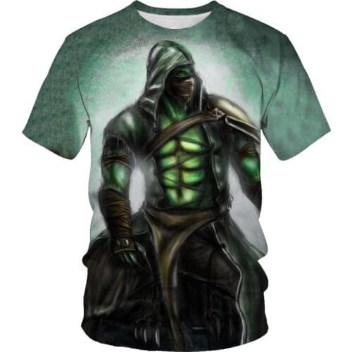 2021 summer fashion trend boys and girls 3D anime print men and women casual T-shirt casual street style 3DT shirt