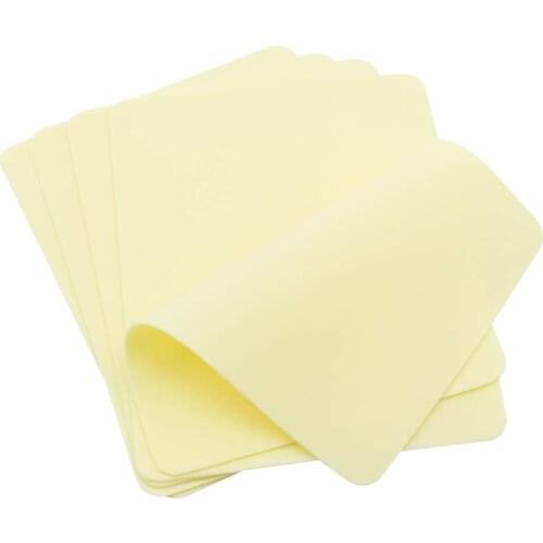 Blank Tattoo Skin Practice 10Pcs Double Sides Tattoo Practice Skin Silicone Pads Tattoo Microblading Practice Skin for Beginner