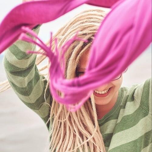 Natifath Synthetic Handmade Soft Straight Artificial Locs Afro Kinky Braid Dreadlocks Extensions Crochet Hair For Women And Men