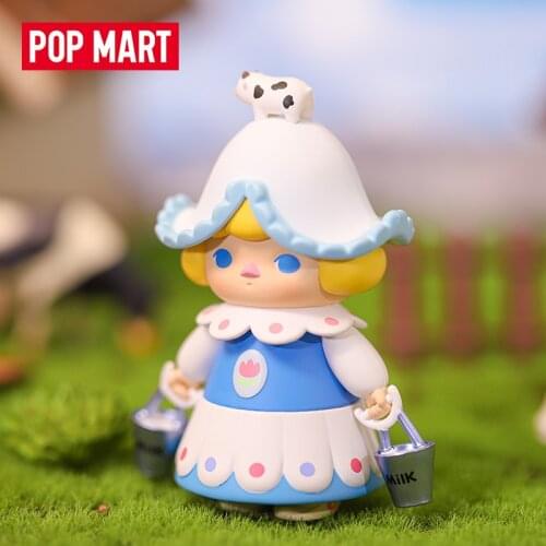 Original POPMART PUCKY Elf Milk Baby Series Blind Box Toy Doll Determined Style Cute Anime Character Gift Free Shipping