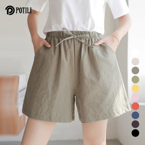 Женские пляжные шорты POTILI China At AliExpress