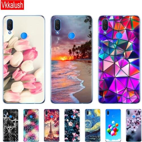 Silicon case for huawei Nova 3 3i 3e phone case soft TPU cover for Nova3 nova3i INE-LX2 INE-LX9 funda shell cover Coque bumper