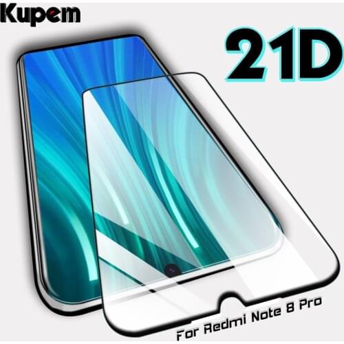 21D Protector Film Screen Protector For Xiaomi Redmi Note 8 Pro 9 7 8T Tempered Glass ForXiaomi Redmi 7 8 7A 8A Note 9S K30 Pro