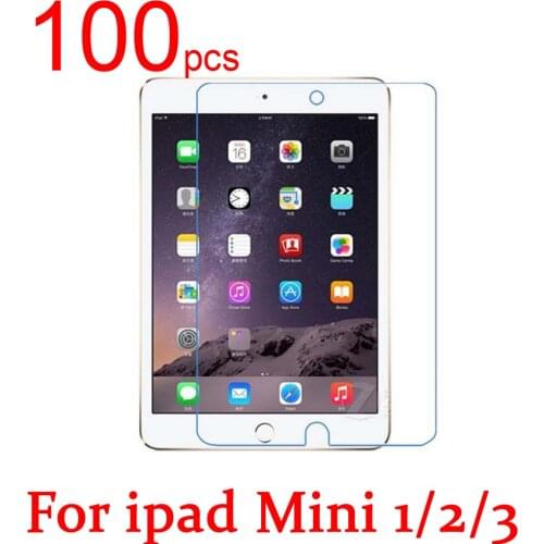 100pcs Ultra Clear Glossy/Matte/Nano anti-Explosion LCD Screen Protector Cover Film For Apple ipad Mini 1 2 3 4 Protective Film