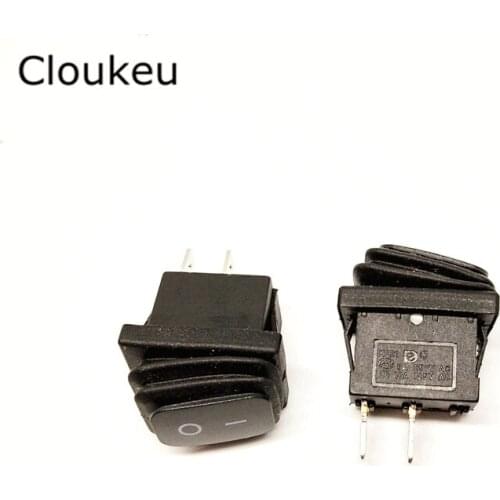 15*21MM Rocker Switch waterproof KCD1-101 2Pin 2File Seesaw switch 6A250V Power switch 5Pcs