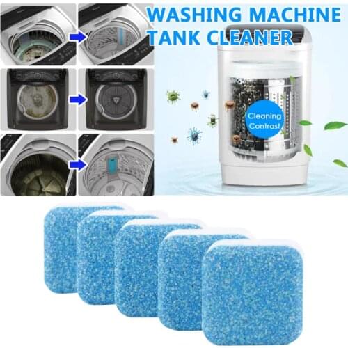 5PCS Antibacterial Washing Machine Cleaner Washer Deep Cleaning Effervescent Tablet Washer Washing Machine Kitchen accessories