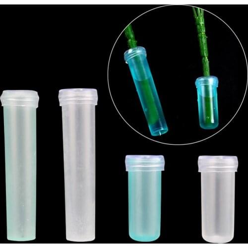 50 Pcs Fresh Flower Fresh-keeping Tube 4.2cm/7.3cm Plastic Plant Nutrition Tube Water Storage Container Floral Packing Supplies