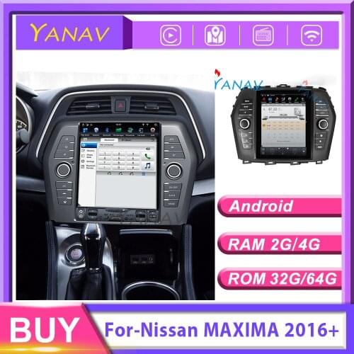 Car stereo car radio audio player For-Nissan MAXIMA 2016+ car GPS navigation video player android car multimedia system auto