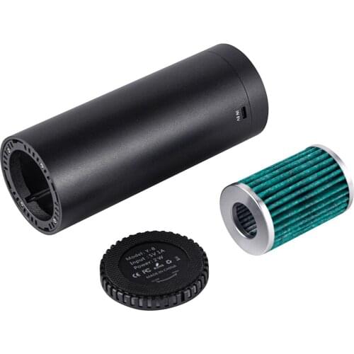 Car Portable Travel Bedroom Air Purifier Freshener Aroma Diffuser Infrared Sensor Air Cleaner For Car Home Office Smoking USB