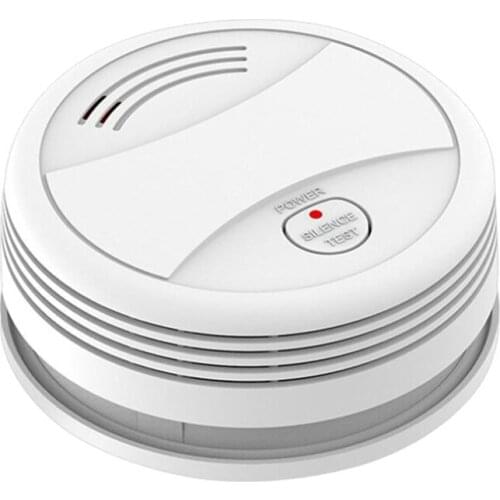 Tuya Intelligent Wifi Strobe Smoke Detector Wireless Fire Sensor Tuya APP Control Office Home Smoke Fire Protection