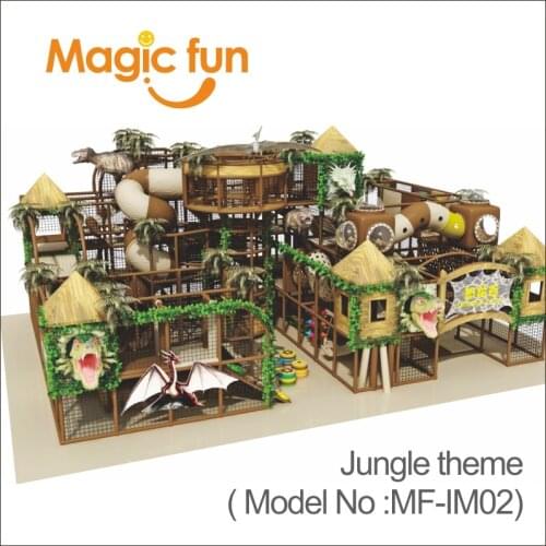 MAGIC FUN indoor playground children dinosaurs playground