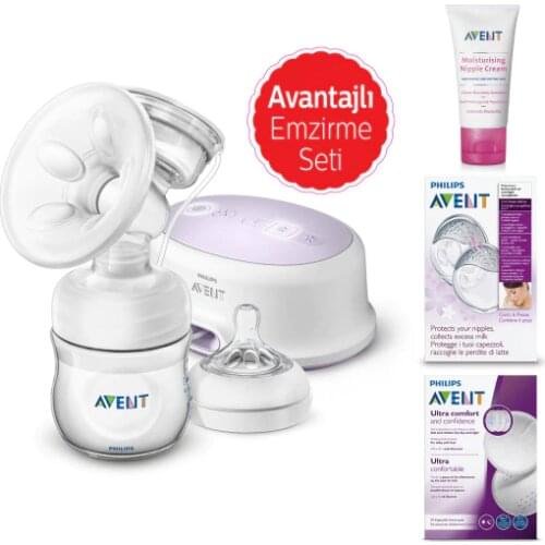 Philips Avent Electric Breast Pump massager comfort and easy grip lightweight design Chest Pad-Chest Shield-Cream Gift